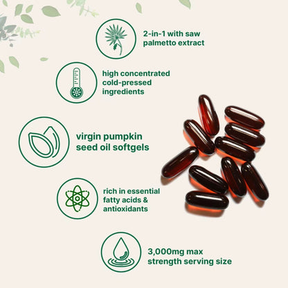 Echoa® Pumpkin Seed Oil Softgels