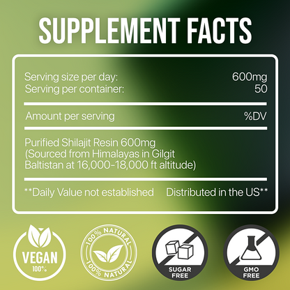 Pure Shilajit Resin (Buy 1 Get 1 Free Today Only)