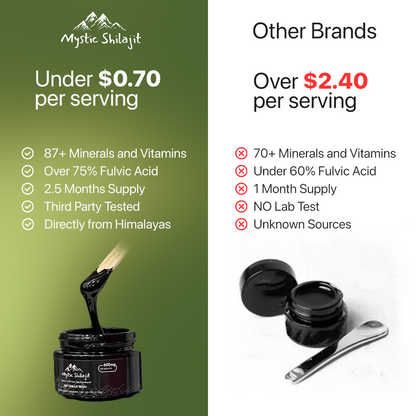 Pure Shilajit Resin (Buy 1 Get 1 Free Today Only)